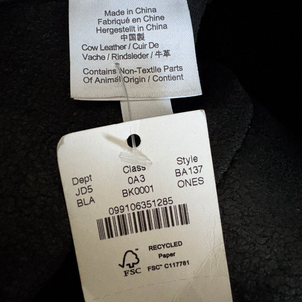 J. Crew Black Leather Tote Bag - Picture 7 of 10